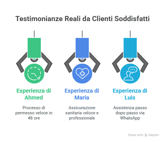 Testimonianze Reali da Clienti Soddisfatti Testimonianze Reali da Clienti Soddisfatti