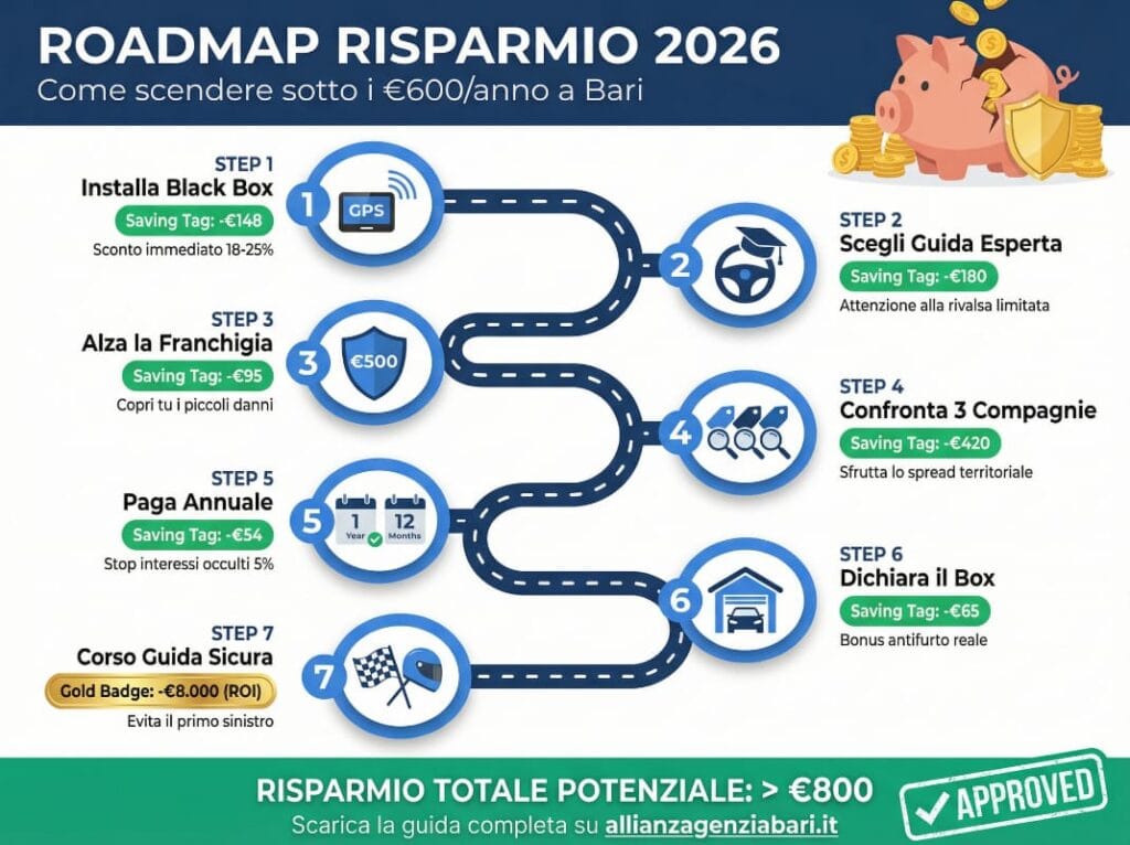 Come Risparmiare sull'Assicurazione Neopatentati 7 Strategie Operative