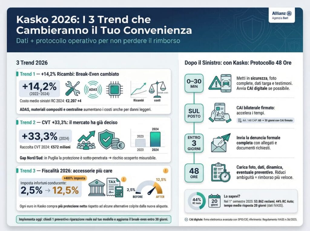 Kasko 2026 I 3 Trend che Cambieranno il Tuo Calcolo di Convenienza