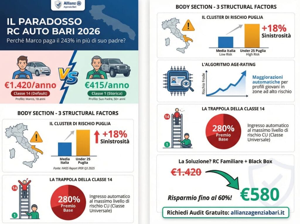 tre fattori strutturali amplificano il fenomeno